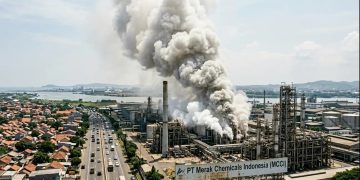 Bukan Gas Beracun, Terkuak Asal Kepulan Asap Usai Dentuman di Pabrik MCCI Merak