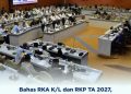 Suasana Rapat Kerja Pembahasan Anggaran Kementerian PU TA 2027