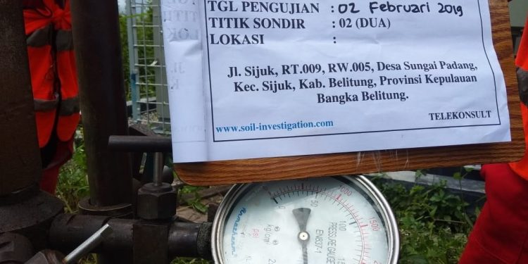 Hasil Uji Sondir & Laboratorium Mekanika Tanah di Belitung Opsi Memilih Pondasi Aman