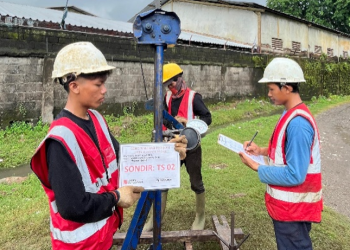 Uji sondir tanah CPT proyek pembangunan gudang PT Persada Mas Raya Kalideres Jakarta Barat oleh Geologi Khandak