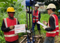 uji sondir cimanggis pada titik lokasi ts 01 proyek rumah tinggal
